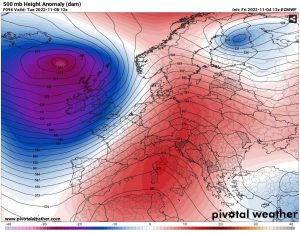 Lee más sobre el artículo Continúa el aire cálido en Europa la próxima semana