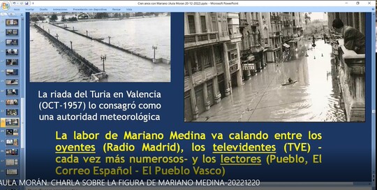 Lee más sobre el artículo Aula Morán: «Cien años con Mariano. Vida y legado de Mariano Medina.»