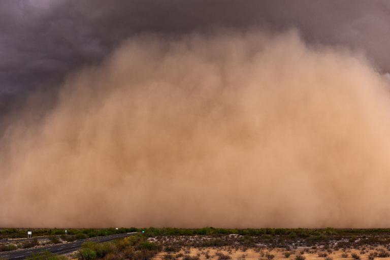 Lee más sobre el artículo El Boletín de la OMM pone de relieve los peligros y las repercusiones de las tormentas de arena y polvo